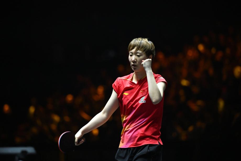 [图]WTT中国大满贯 王曼昱战胜申裕斌晋级决赛